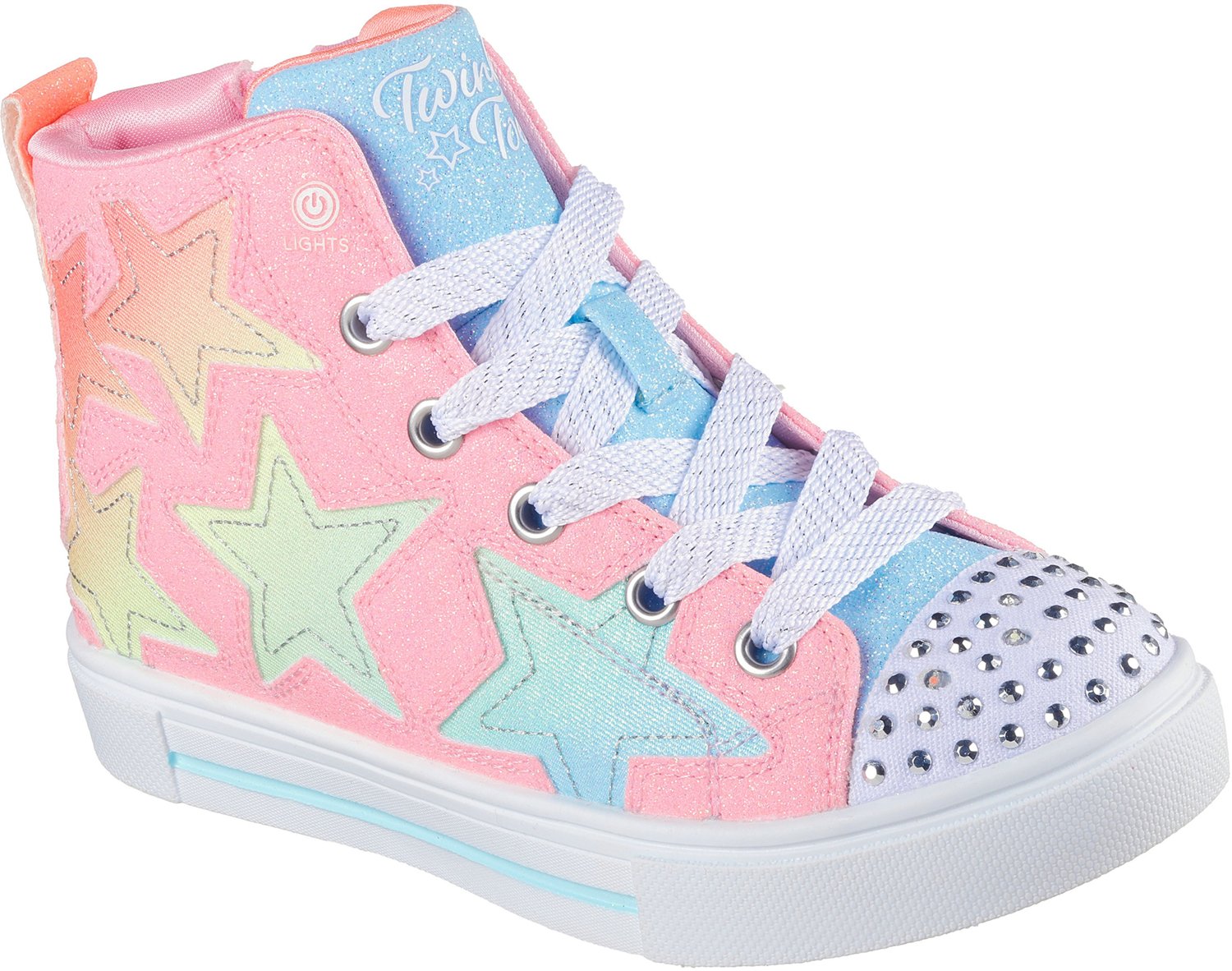K♡ Skechers Little Girls Twinkle Toes: Twinkle Sparks - Ombre