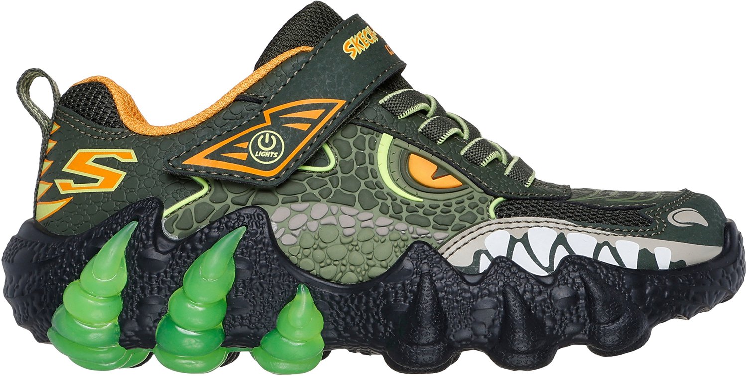 SKECHERS Boys' Skech-O-Saurus Lights 2.0 PS Shoes - view number 6