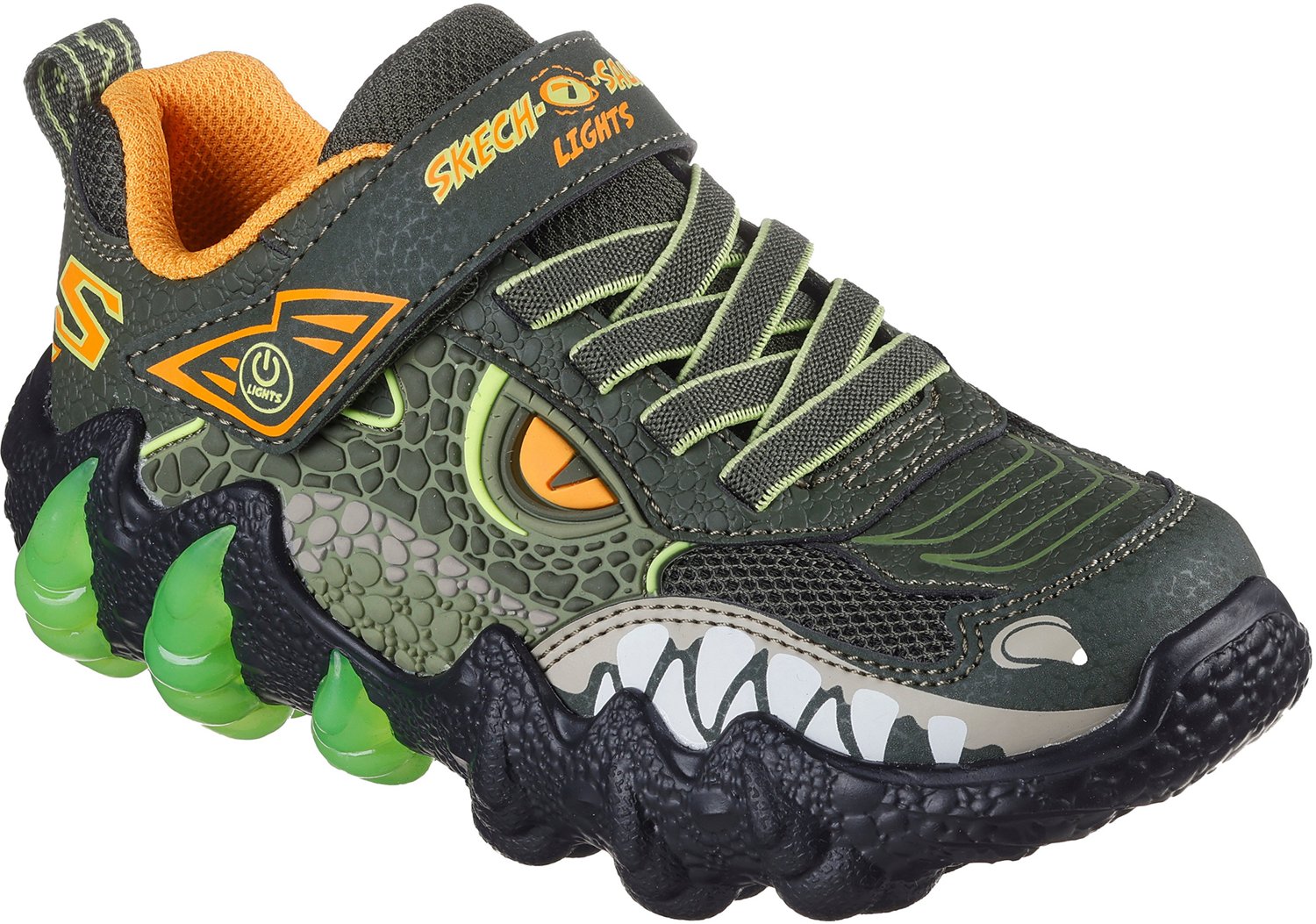 SKECHERS Boys' Skech-O-Saurus Lights 2.0 PS Shoes - view number 3