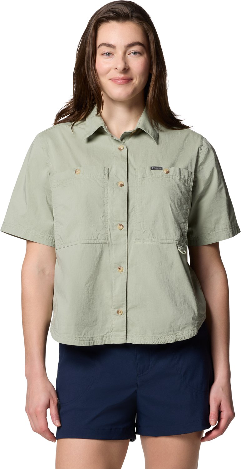 Columbia Sportswear Women's Brea Falls Woven Short Sleeve Collared Shirt - view number 7