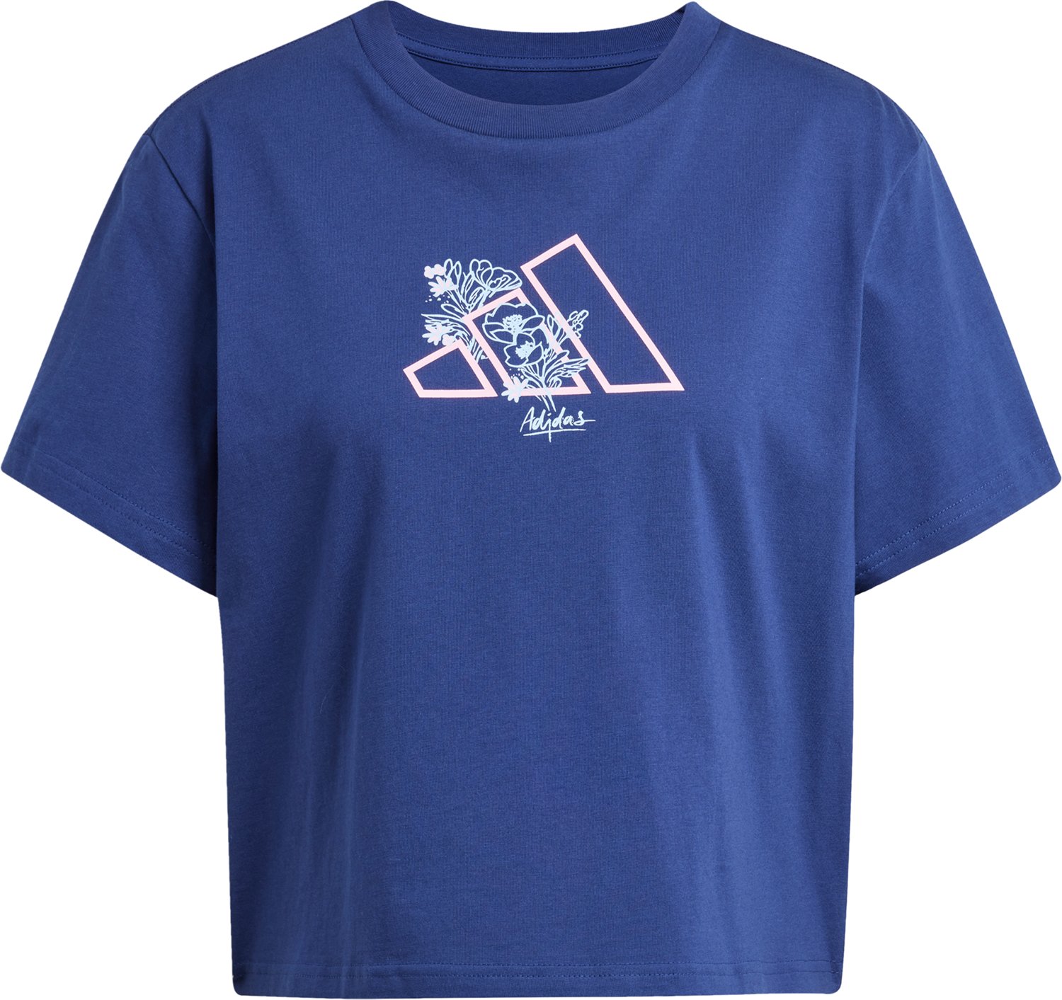 adidas Women's Tech Metallic Graphic T-shirt