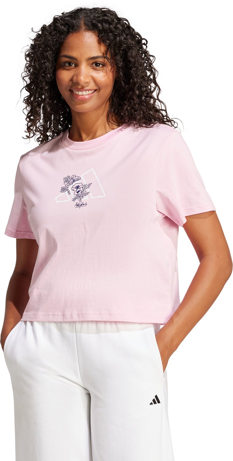 adidas Women's Tech Metallic Graphic T-shirt - view number 3