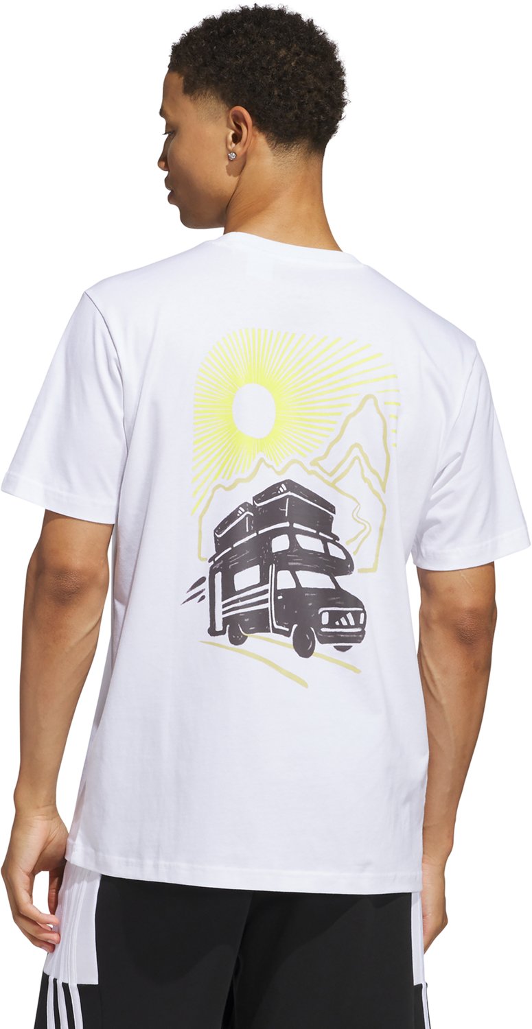 adidas Men's Jet Set Camper Graphic T-shirt - view number 8