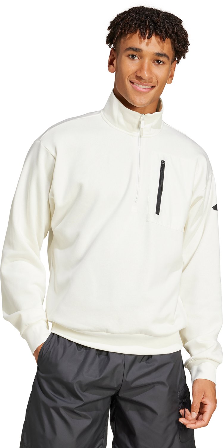 adidas Men's City Escape Fleece Half-Zip Sweatshirt - view number 5