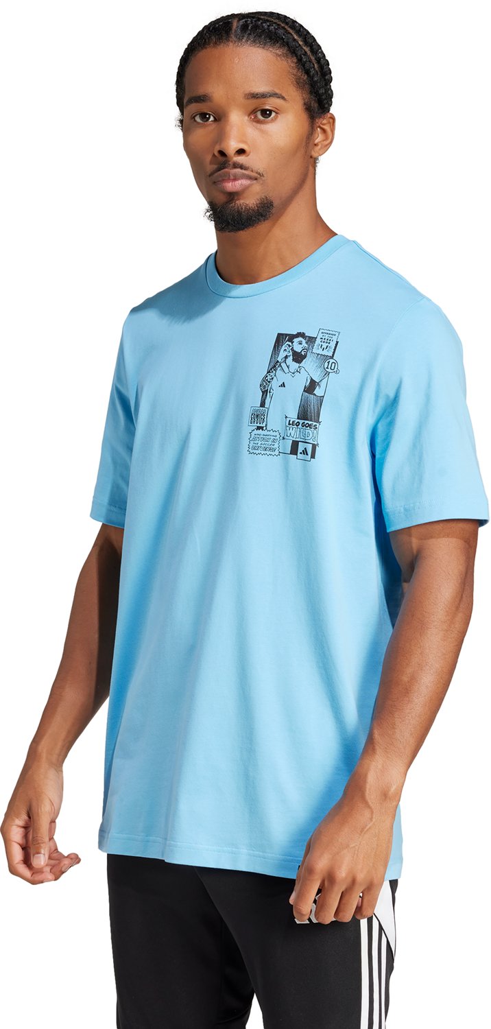 adidas Men's Messi Icon Graphic T-shirt - view number 5