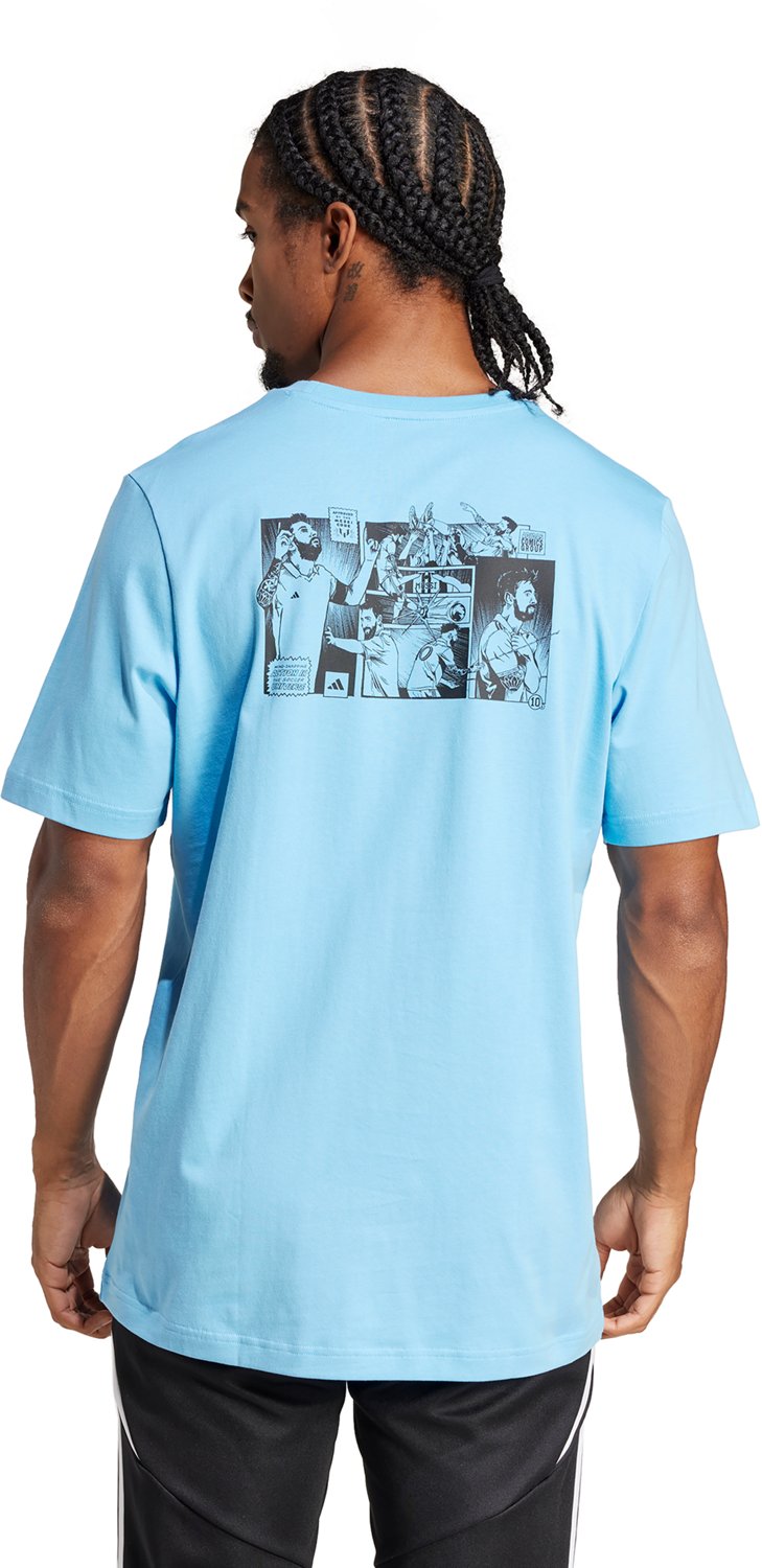 adidas Men's Messi Icon Graphic T-shirt - view number 8