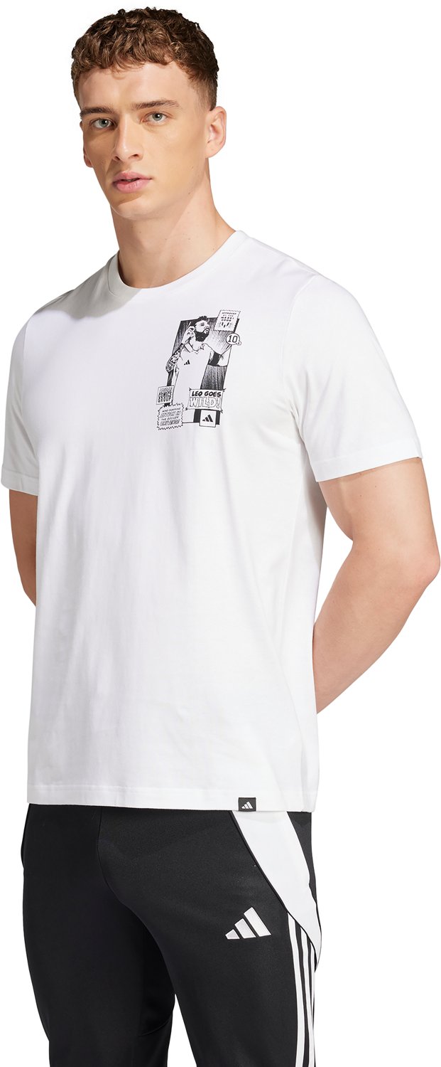 adidas Men's Messi Icon Graphic T-shirt - view number 6