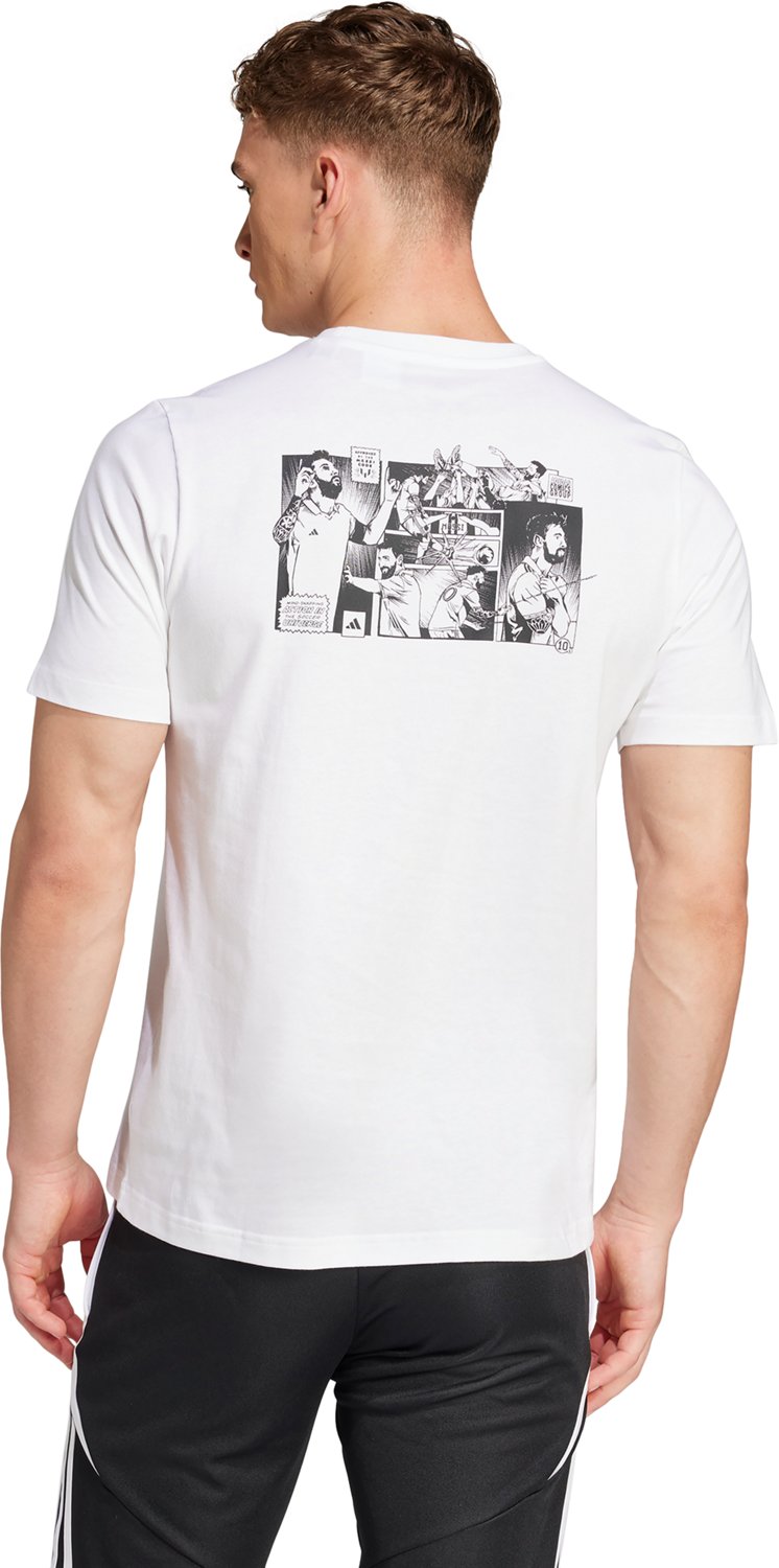 adidas Men's Messi Icon Graphic T-shirt - view number 8