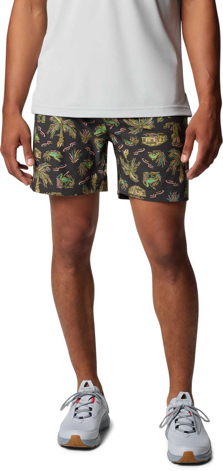 Columbia Sportswear Men's PFG Rambler Printed Water Shorts 6 in - view number 4