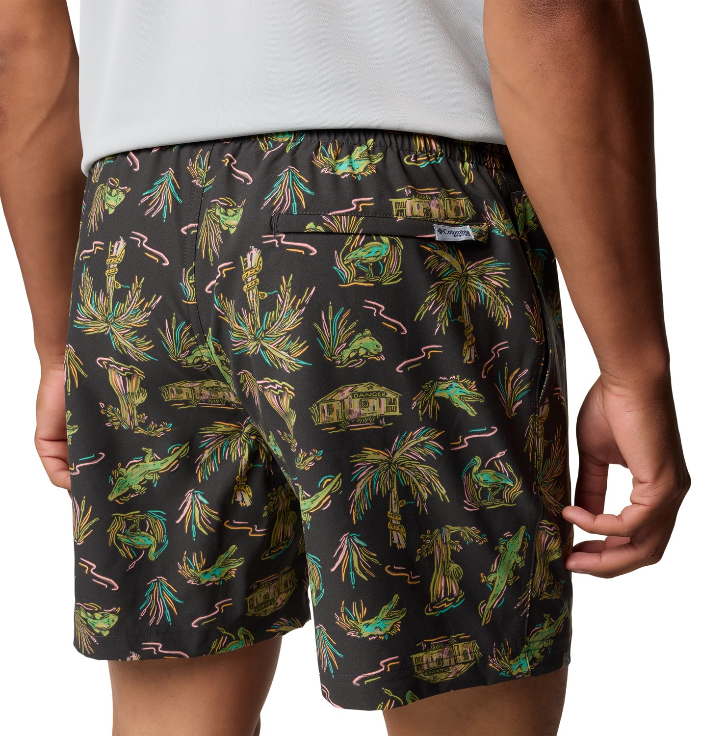 Columbia Sportswear Men's PFG Rambler Printed Water Shorts 6 in - view number 6