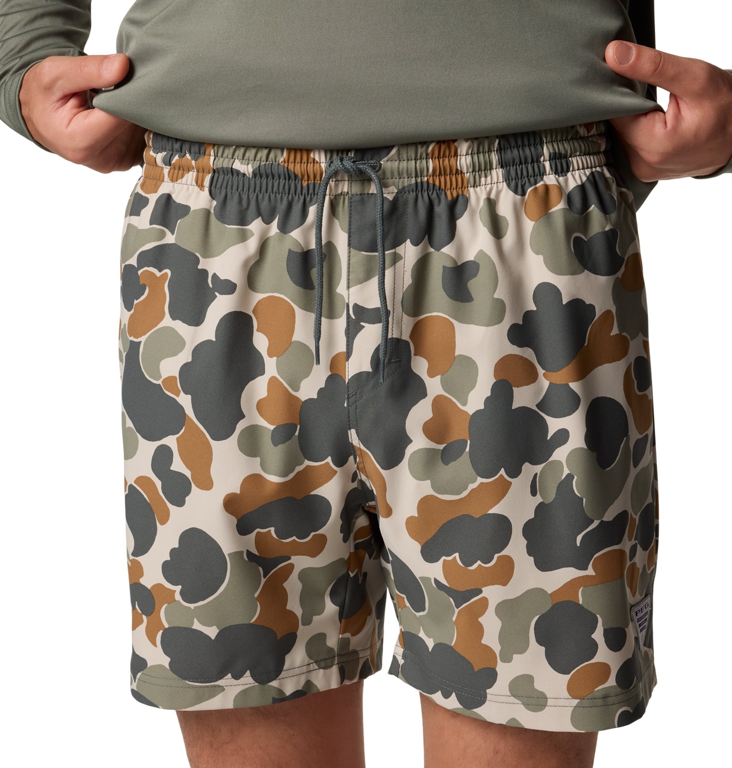 Columbia Sportswear Men's PFG Rambler Printed Water Shorts 6 in                                                                  - view number 8