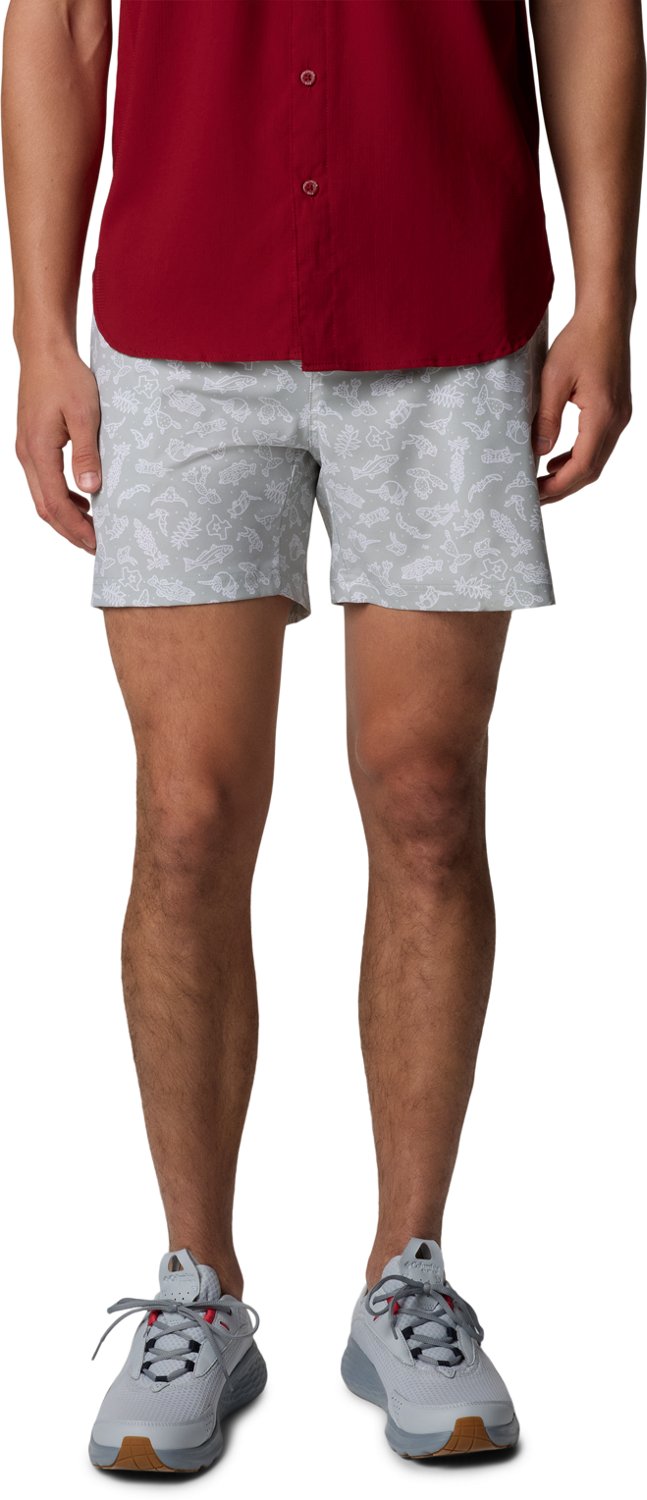 Columbia Sportswear Men's PFG Rambler Printed Water Shorts 6 in - view number 5