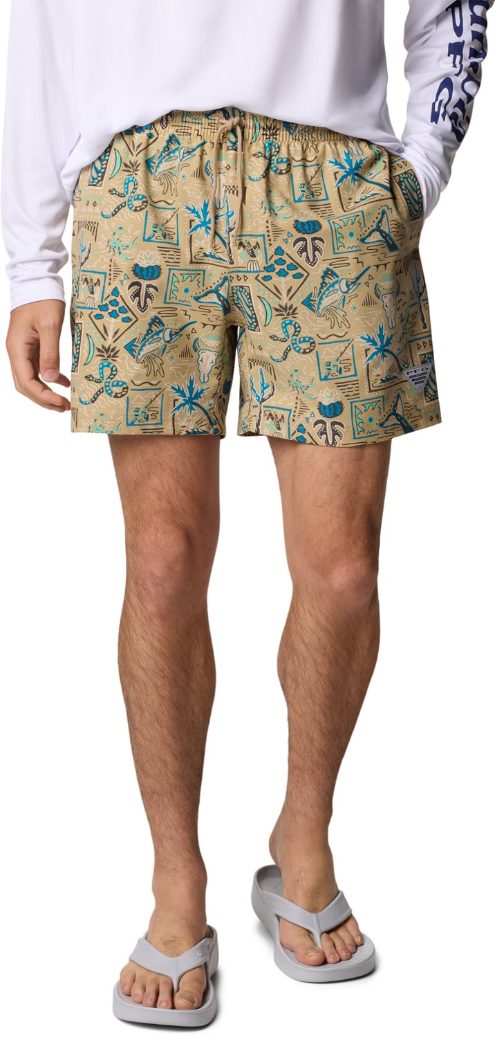 Columbia Sportswear Men's PFG Rambler Printed Water Shorts 6 in - view number 4