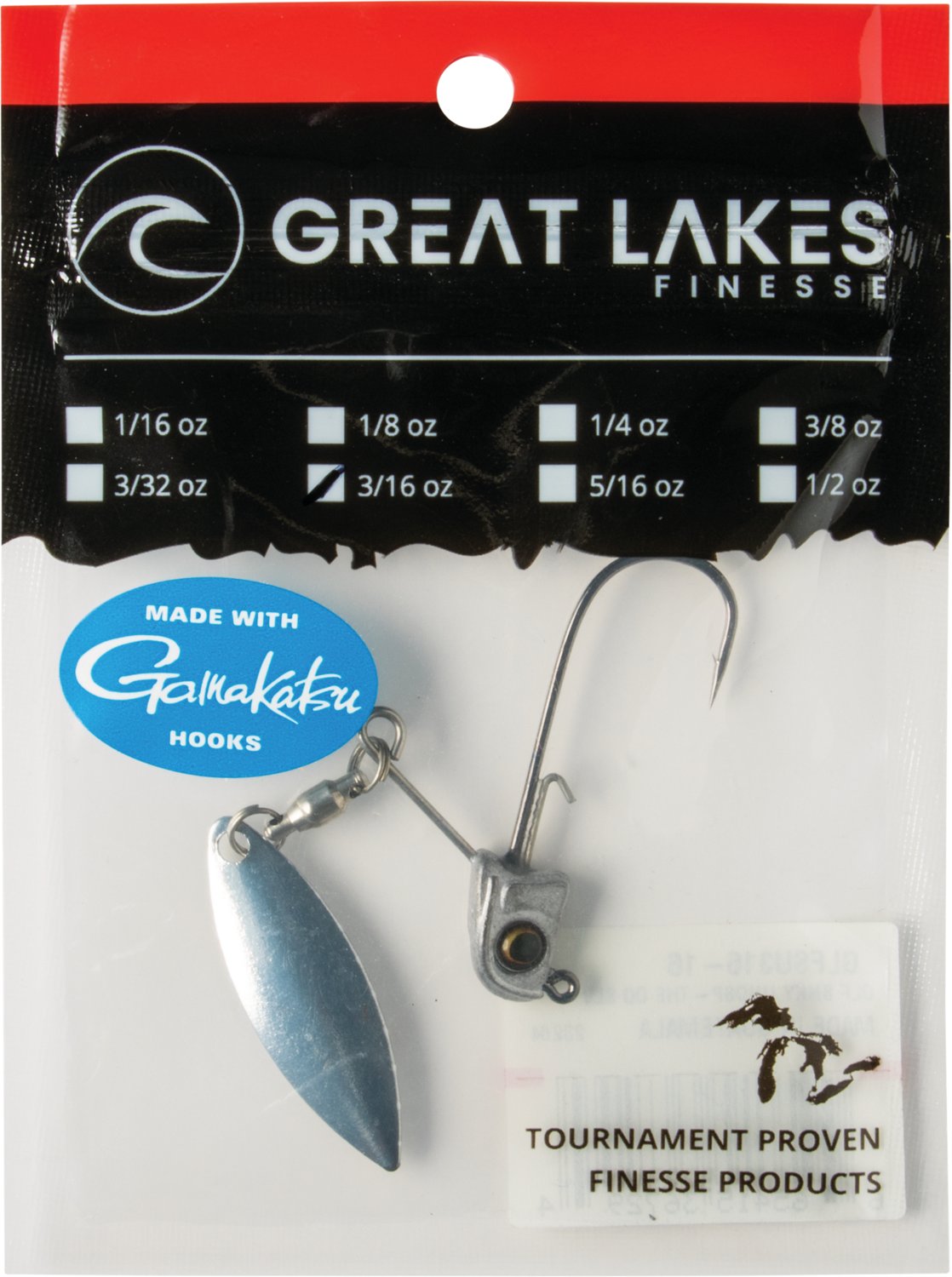 Great Lakes Finesse Sneaky Underspin 3/16 oz Bait - view number 6