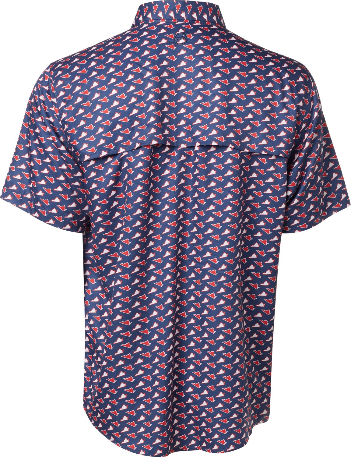 Magellan Outdoors Men's Local State Virginia Print Short Sleeve Shirt - view number 2