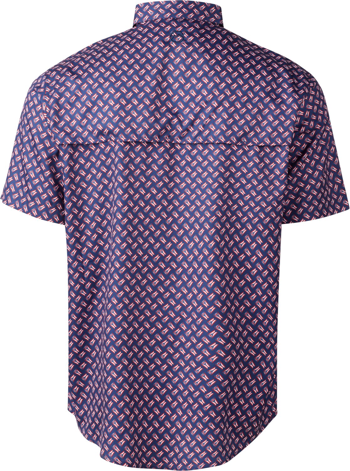 Magellan Outdoors Men's Local State Ohio Print Short Sleeve Shirt                                                                - view number 2