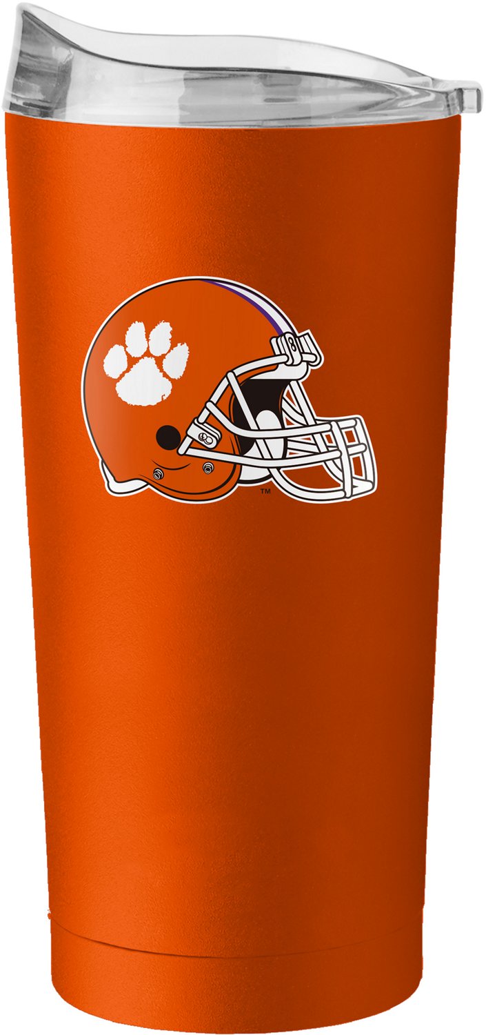 Logo Brands Clemson 20 oz Flipside Alt Logo Powder Coat Tumbler - view number 3