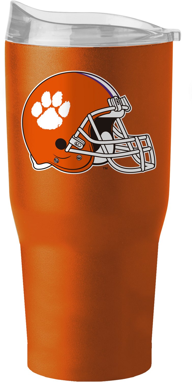 Logo Brands Clemson 30 oz Flipside Alt Logo Powder Coat Tumbler - view number 2