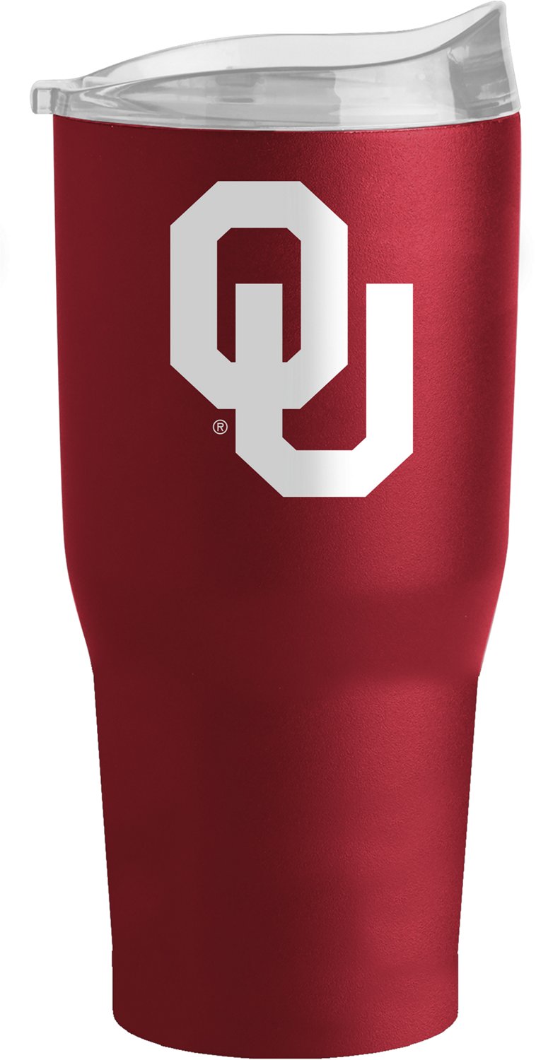 Logo Brands Oklahoma 30 oz Flipside Alt Logo Powder Coat Tumbler - view number 3