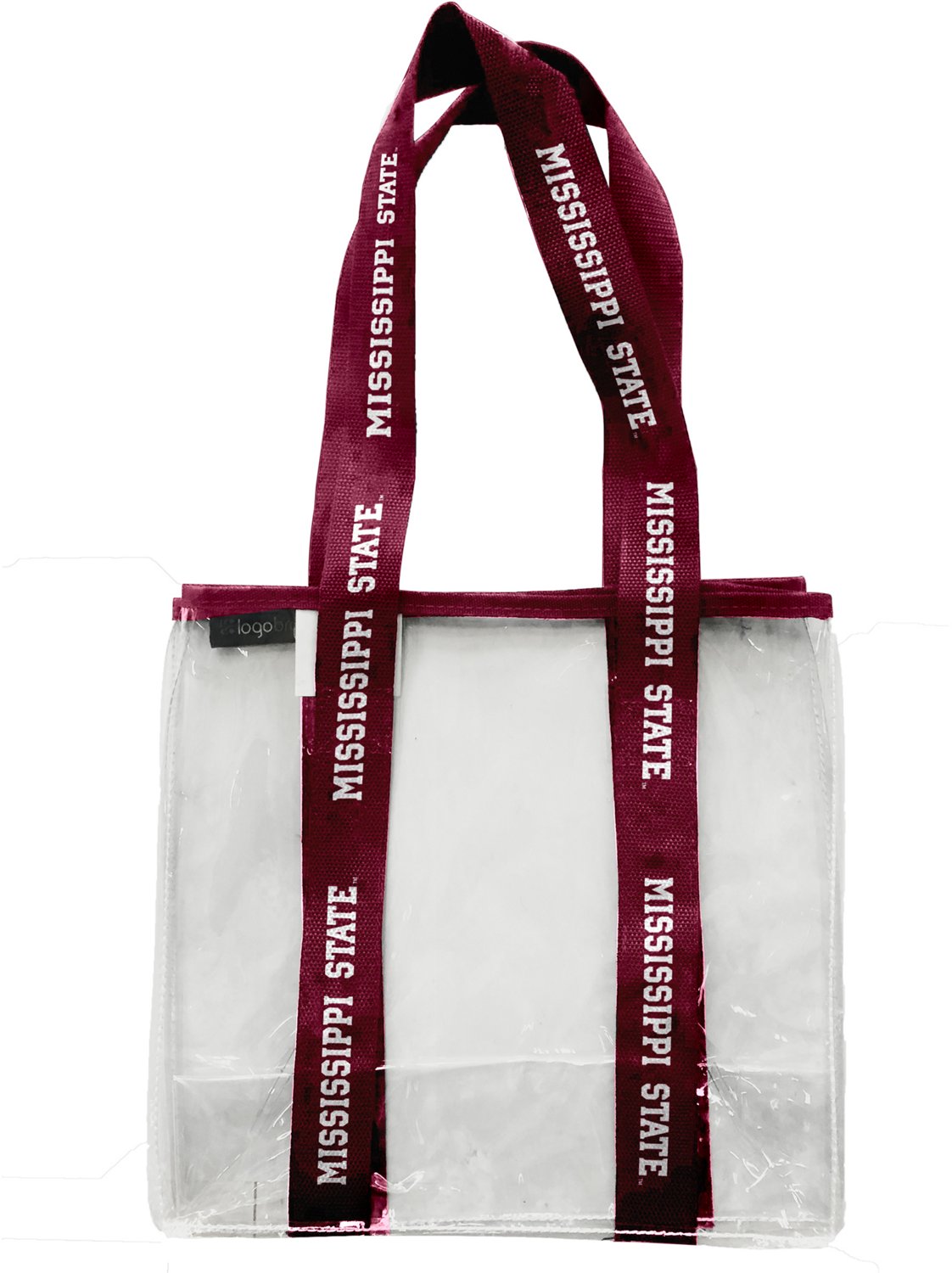 Logo Brands Mississippi State Chant Clear Tote - view number 2