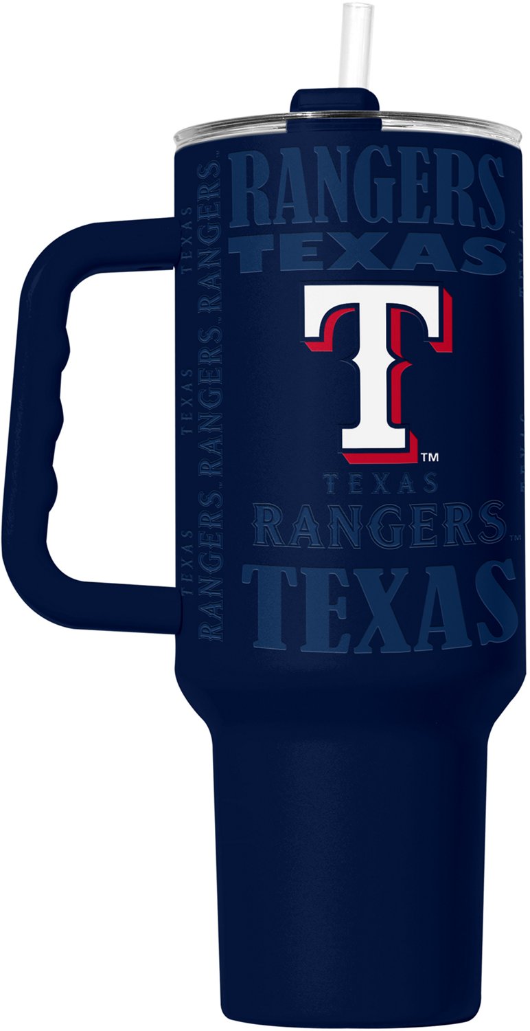 Logo Brands Rangers 40 oz Replay Powder Coat Tumbler - view number 2