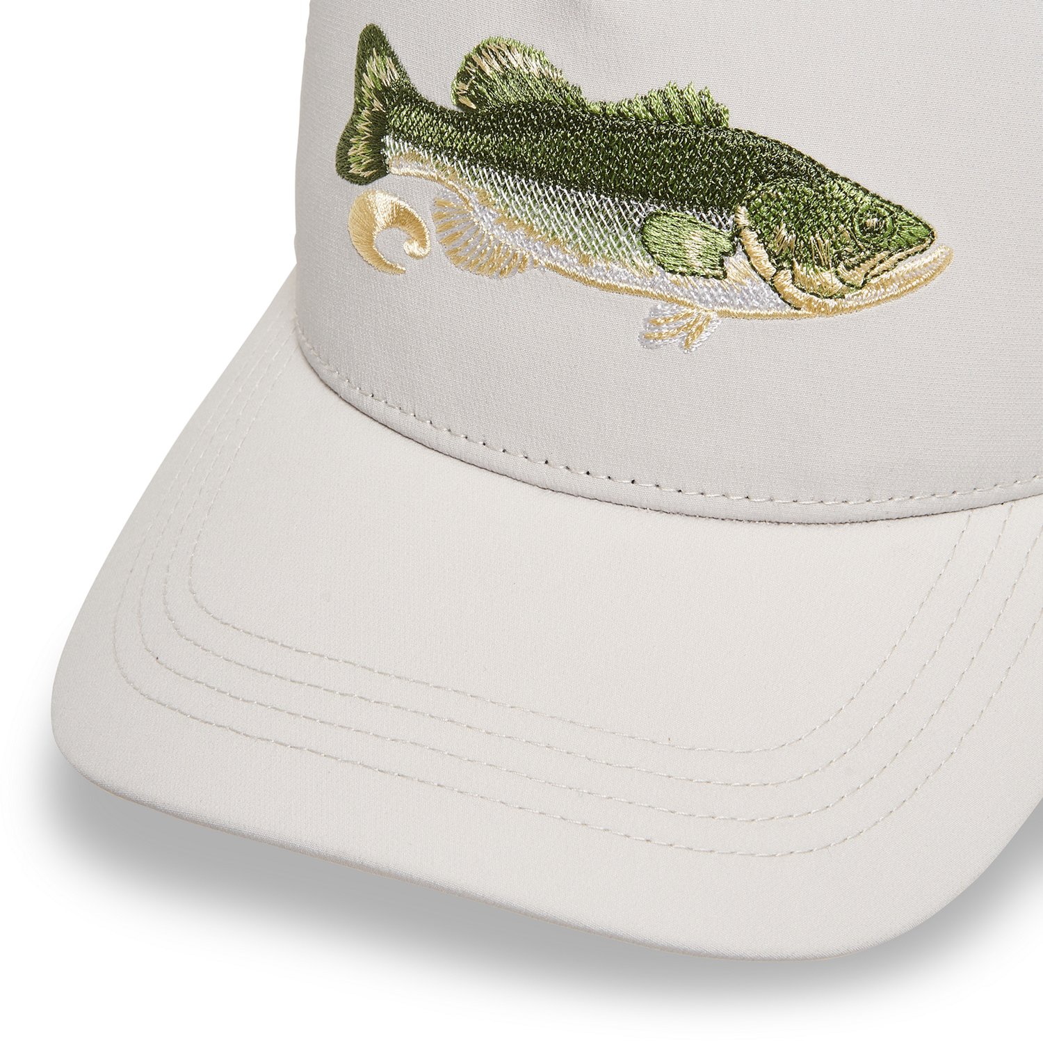 Costa Del Mar Men's Stitched Bass Trucker Hat - view number 4