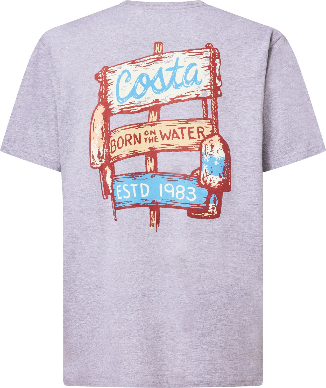 Costa Men's Harbor Board Short Sleeve T-Shirt - view number 3