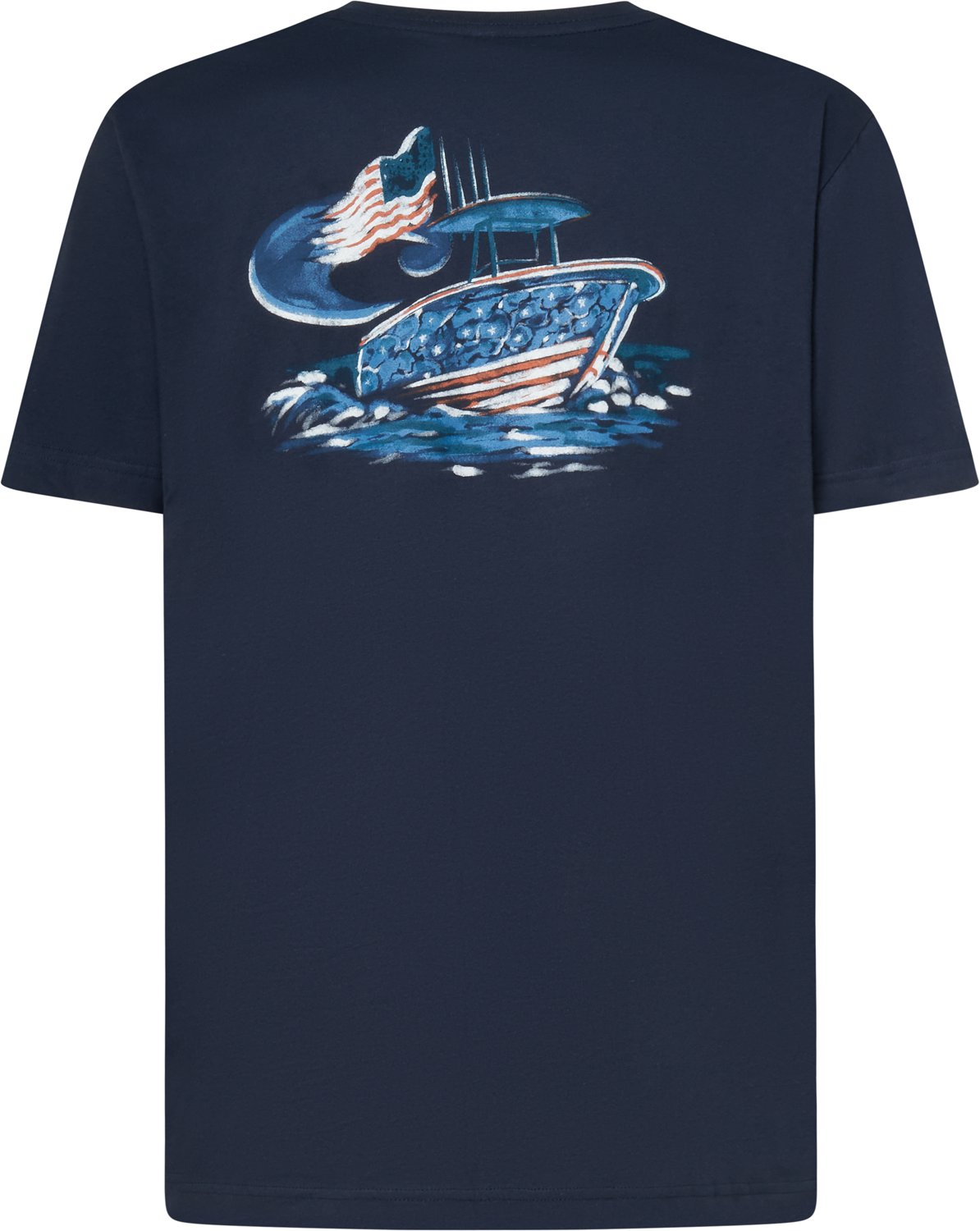 Costa Del Mar Men's Americana Boat Short Sleeve T-shirt - view number 2