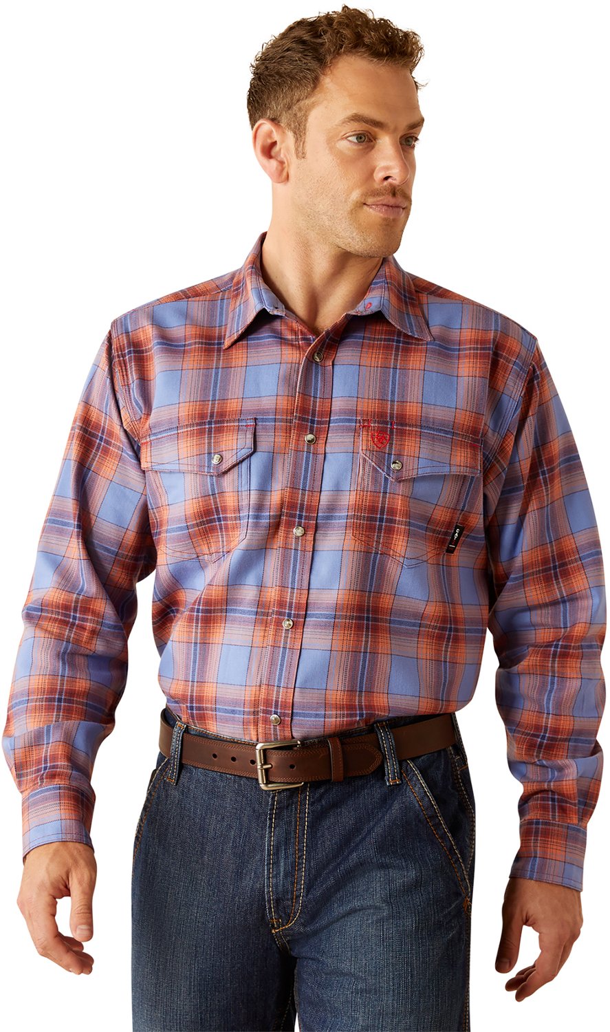 Ariat Men's FR Melrose Button Down Work Shirt - view number 5