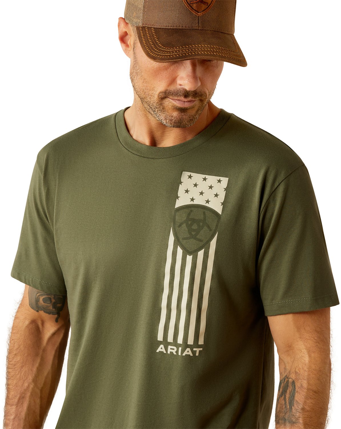 Ariat Men's Patriot Stripe T-shirt - view number 8