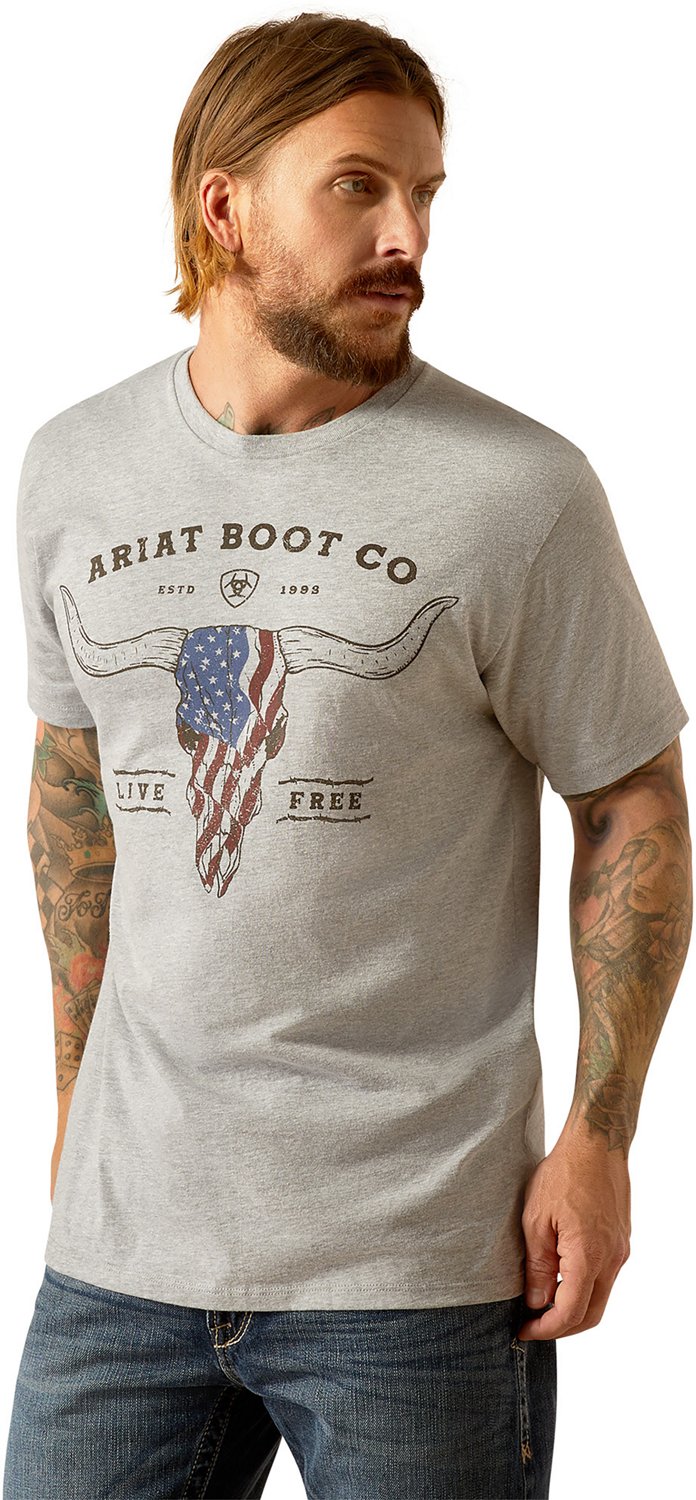 Ariat Men's Long Live Freedom T-shirt - view number 5