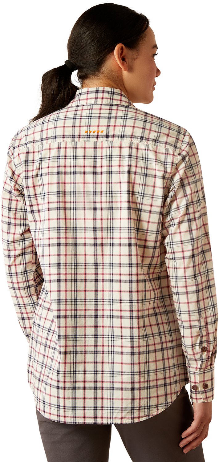 Ariat Women's Rebar Made Tough DuraStretch Long Sleeve Work Shirt - view number 8