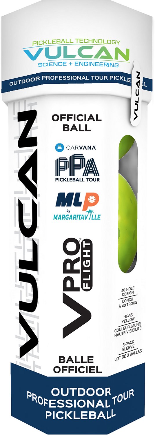 Vulcan Pro Flight Outdoor Pickleballs - 3 Pack - view number 5