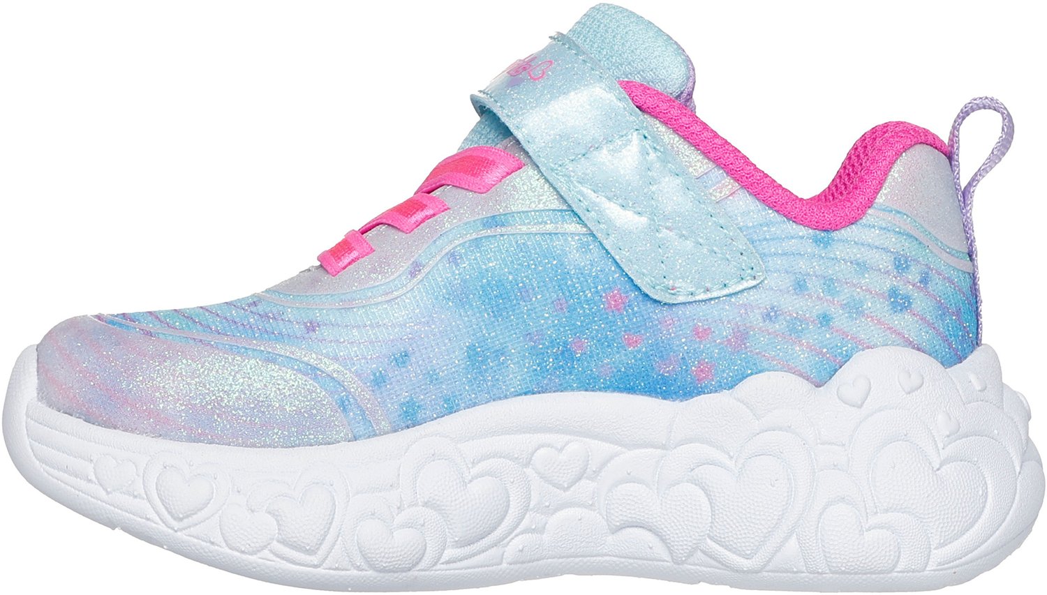 SKECHERS Girls' S-Lights Eternal Heart Lights Shoes - view number 2