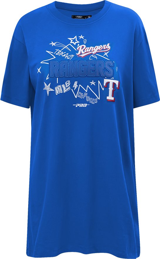 Pro Standard Women's Texas Rangers Sketchbook T-shirt Dress - view number 7