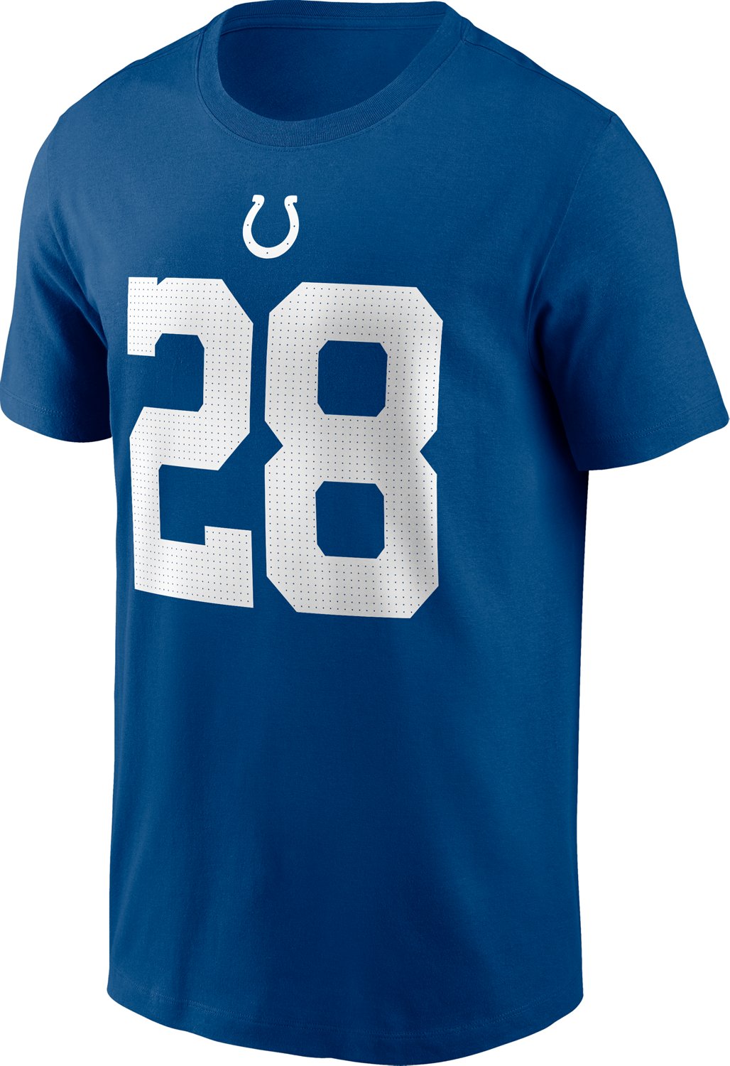 Nike Men's Indianapolis Colts Jonathan Taylor 28 Short Sleeve T-shirt - view number 4