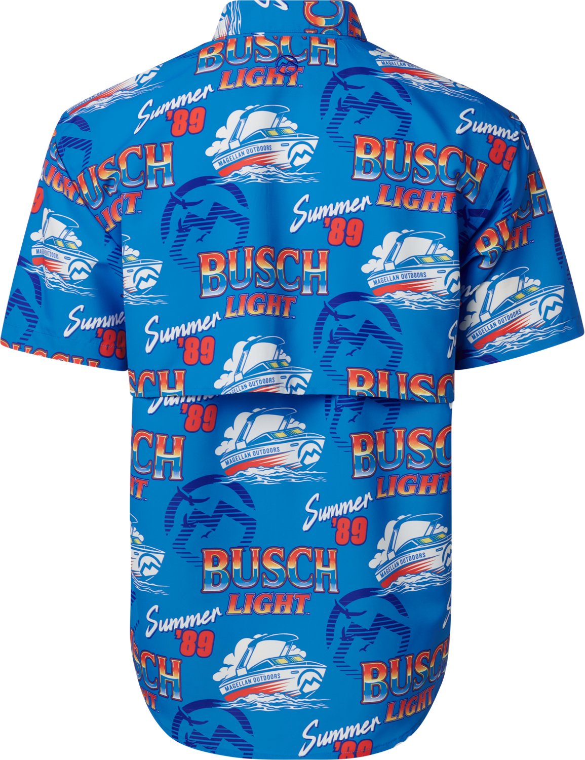 Magellan Outdoors Men's Laguna Madre Busch Light Summer ‘89 Fishing Shirt - view number 2