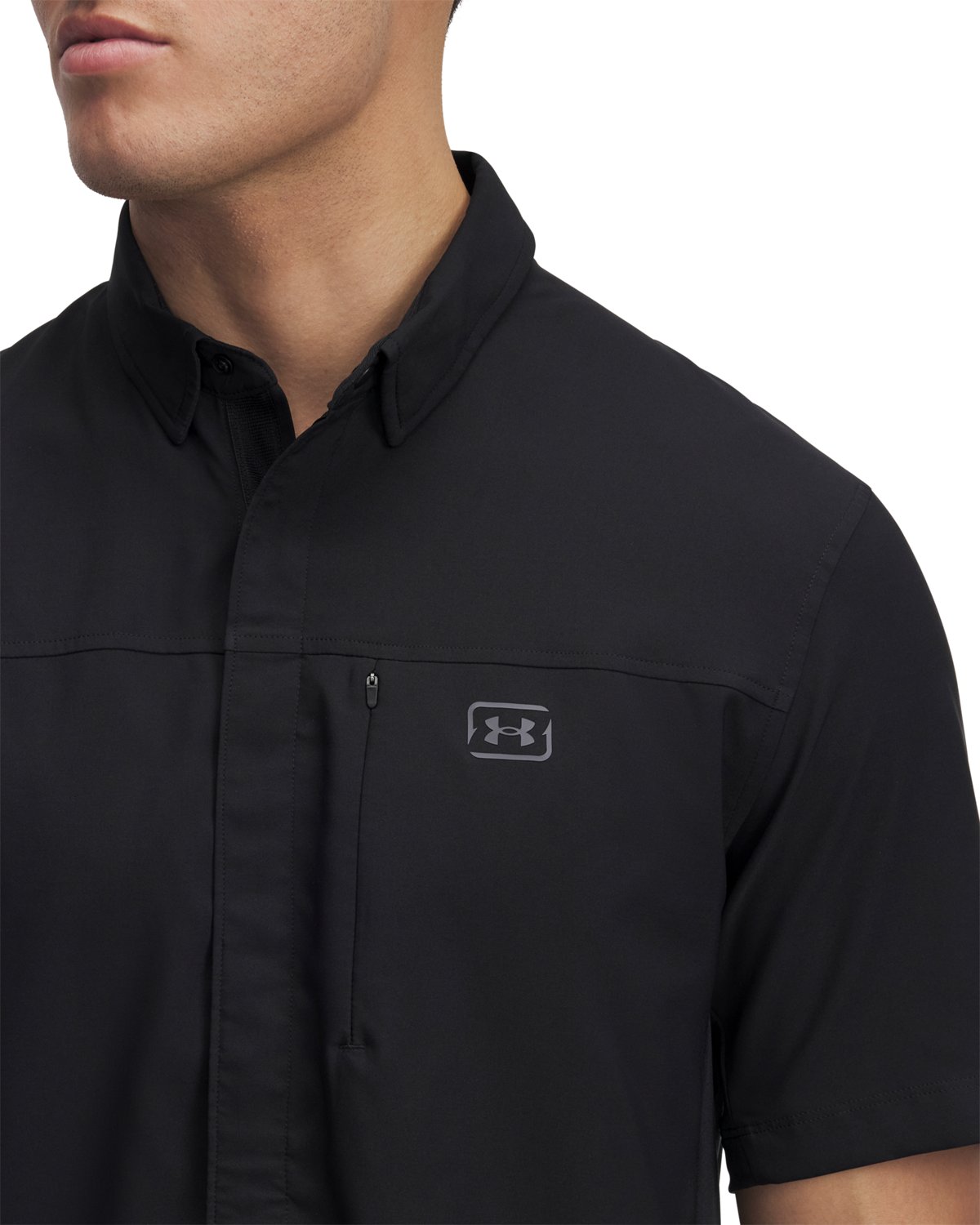 Under Armour Men's Shorebreak Hybrid Woven Short Sleeve Shirt - view number 3