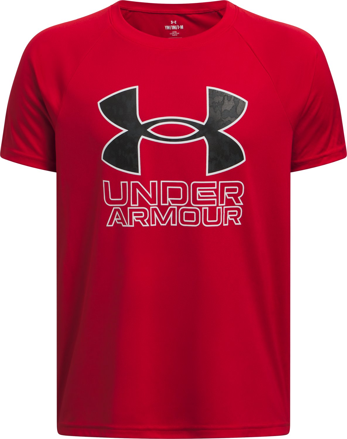 Under Armour Boys' Hybrid Printed Short Sleeve T-shirt                                                                           - view number 2
