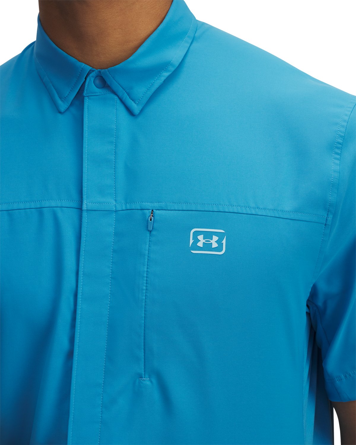 Under Armour Men's Shorebreak Hybrid Woven Short Sleeve Shirt - view number 3