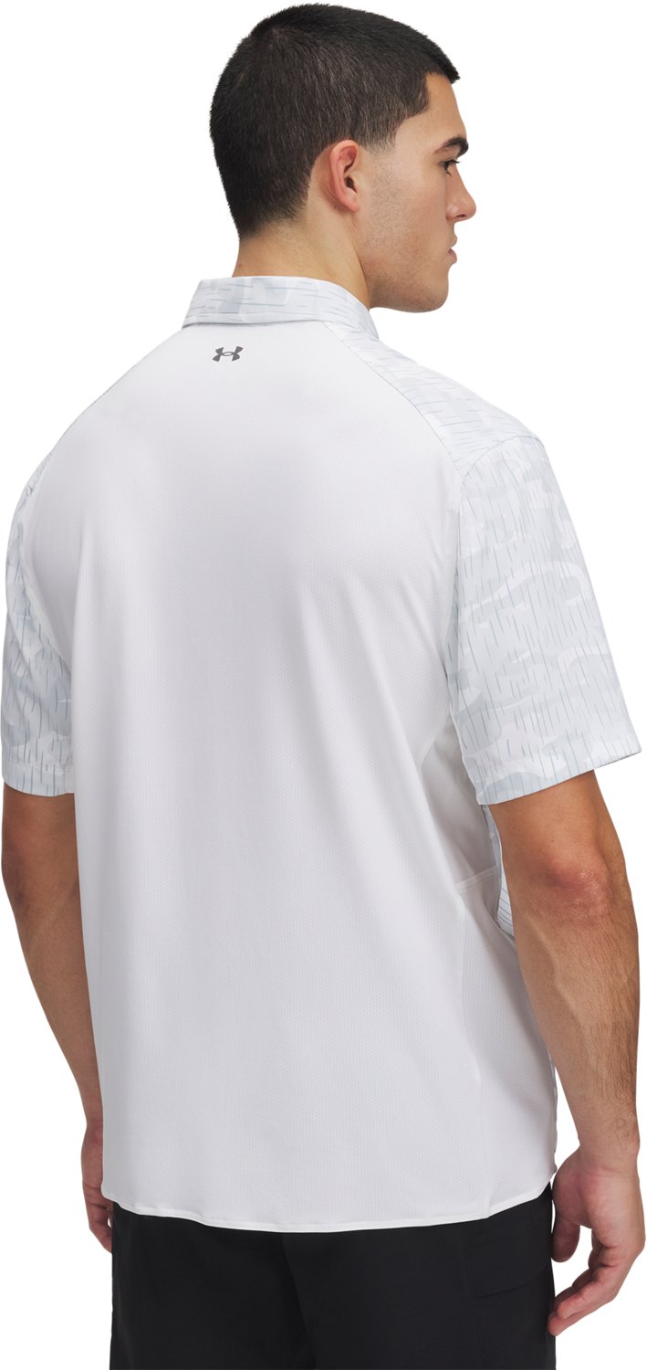 Under Armour Men's Shorebreak Fish Hybrid Printed Woven Shirt - view number 2