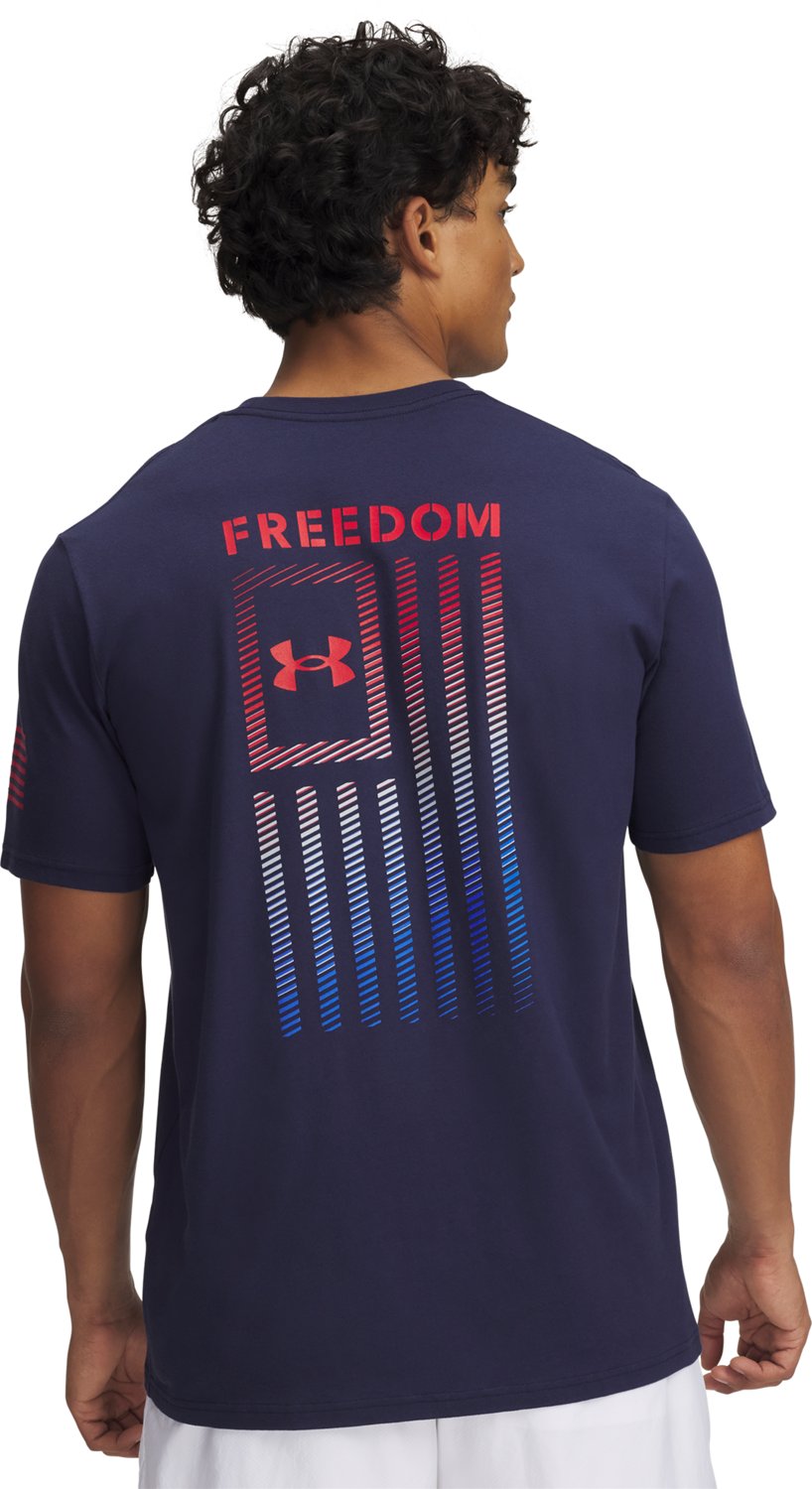 Under Armour Men's Freedom Flag Gradient Short Sleeve T-shirt                                                                    - view number 2
