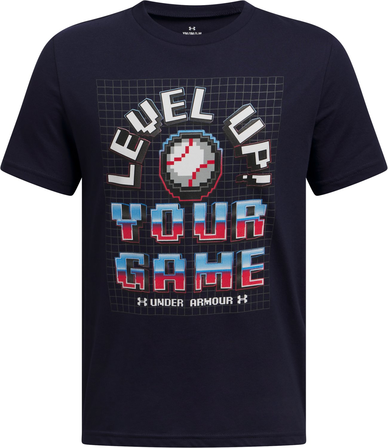 Under Armour Boys' Baseball Level Up Short Sleeve T-shirt