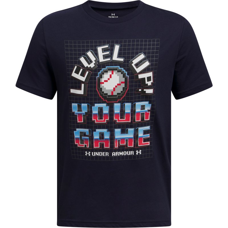 Under Armour Boys' Baseball Level Up Short Sleeve T-shirt