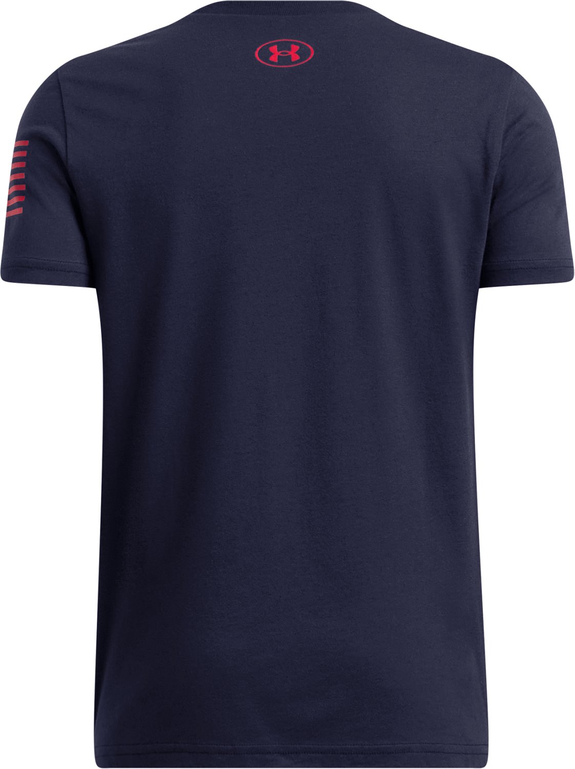 Under Armour Boys' Freedom Stacked Logo Short Sleeve T-shirt - view number 2