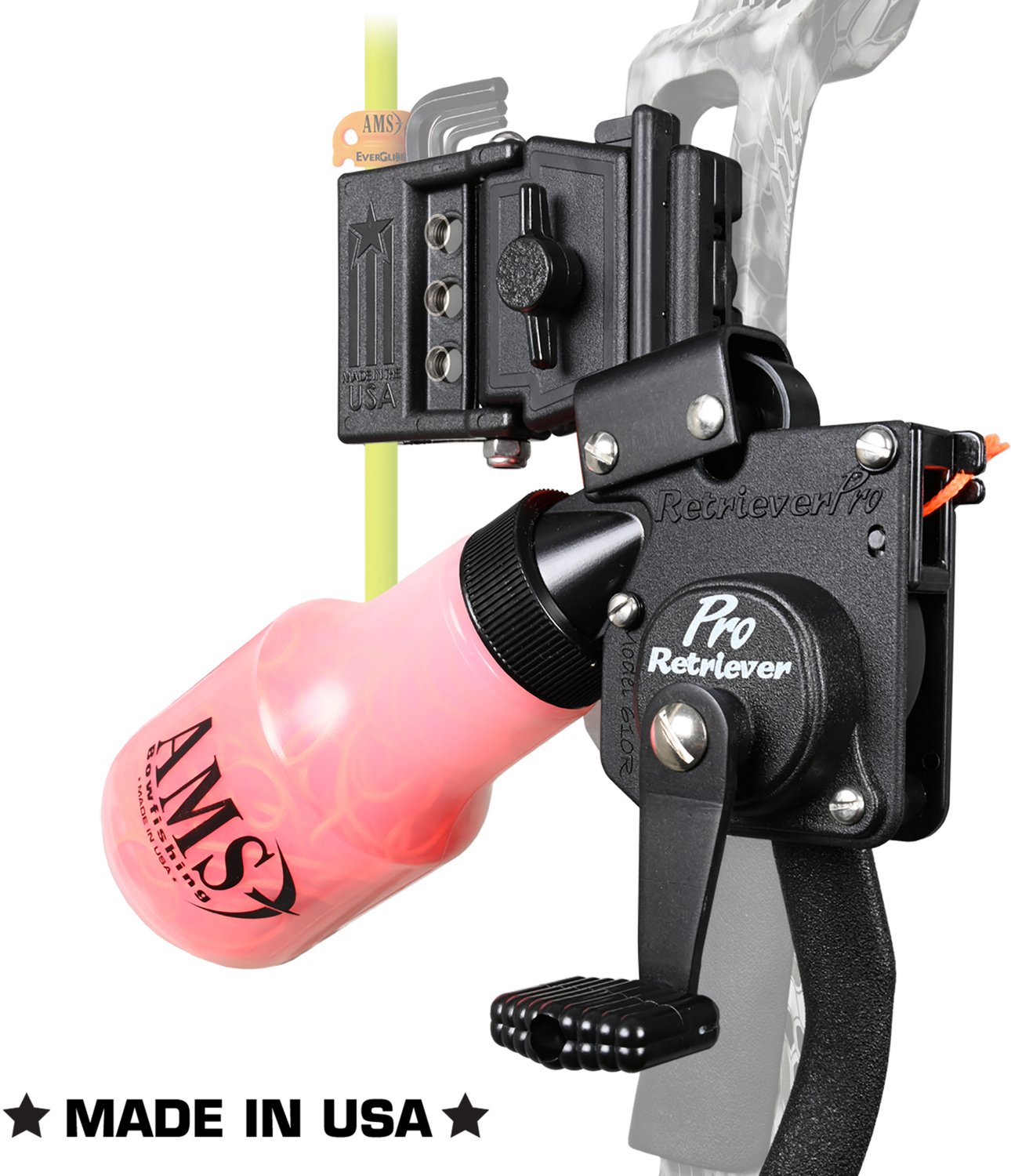 AMS Retriever Pro 610R-12 Bowfishing Reel Right-handed                                                                           - view number 6