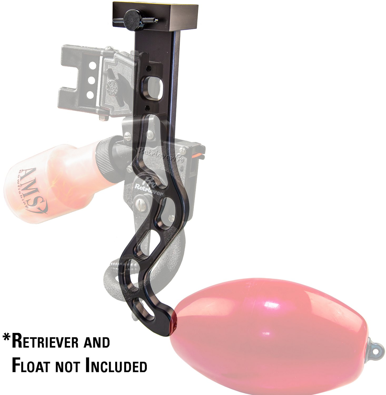 AMS Sleek-X Machined Bowfishing Crossbow Retriever Mount                                                                         - view number 3