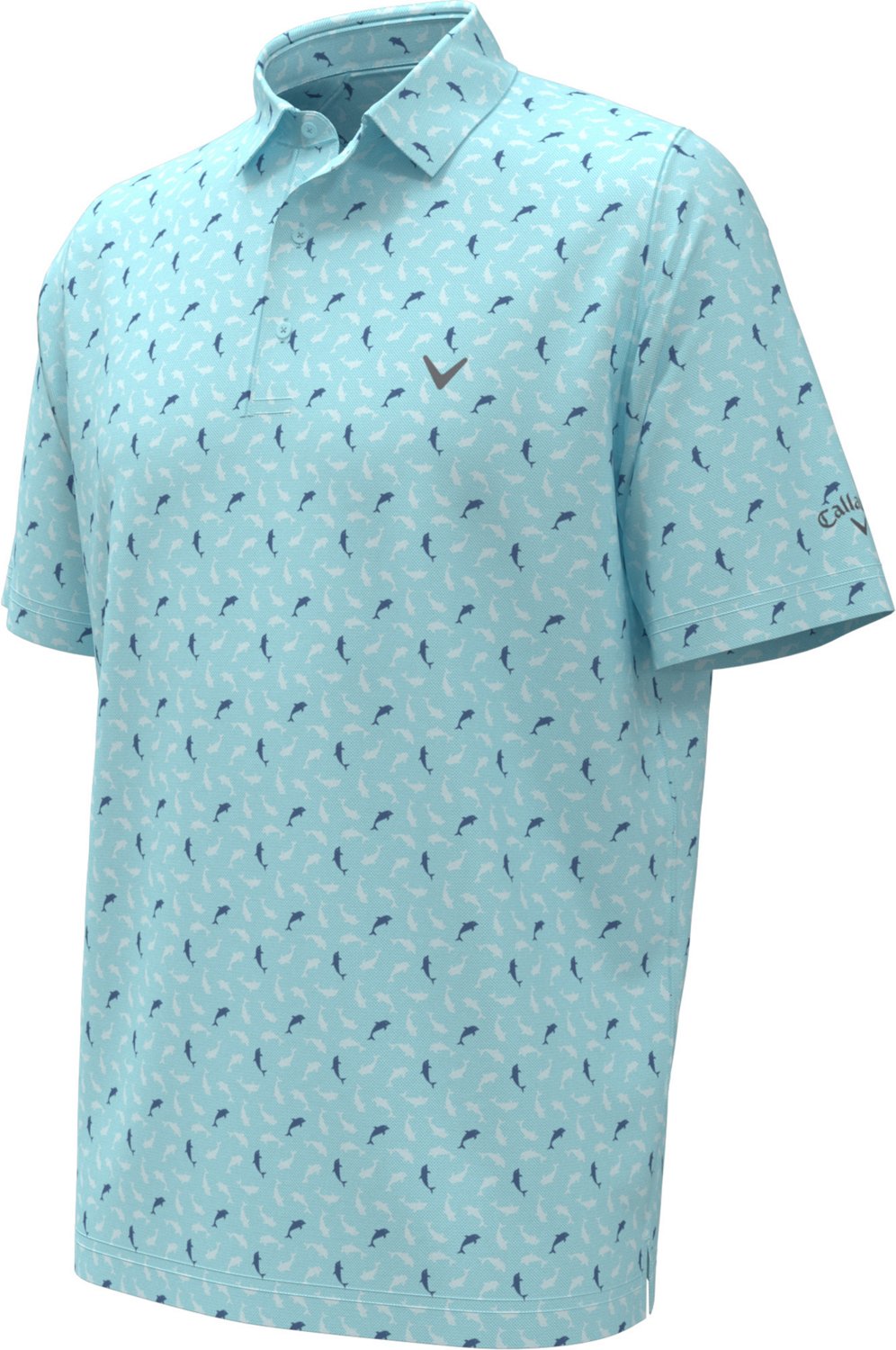 Callaway Boys' Dolphin Printed Polo Shirt - view number 3