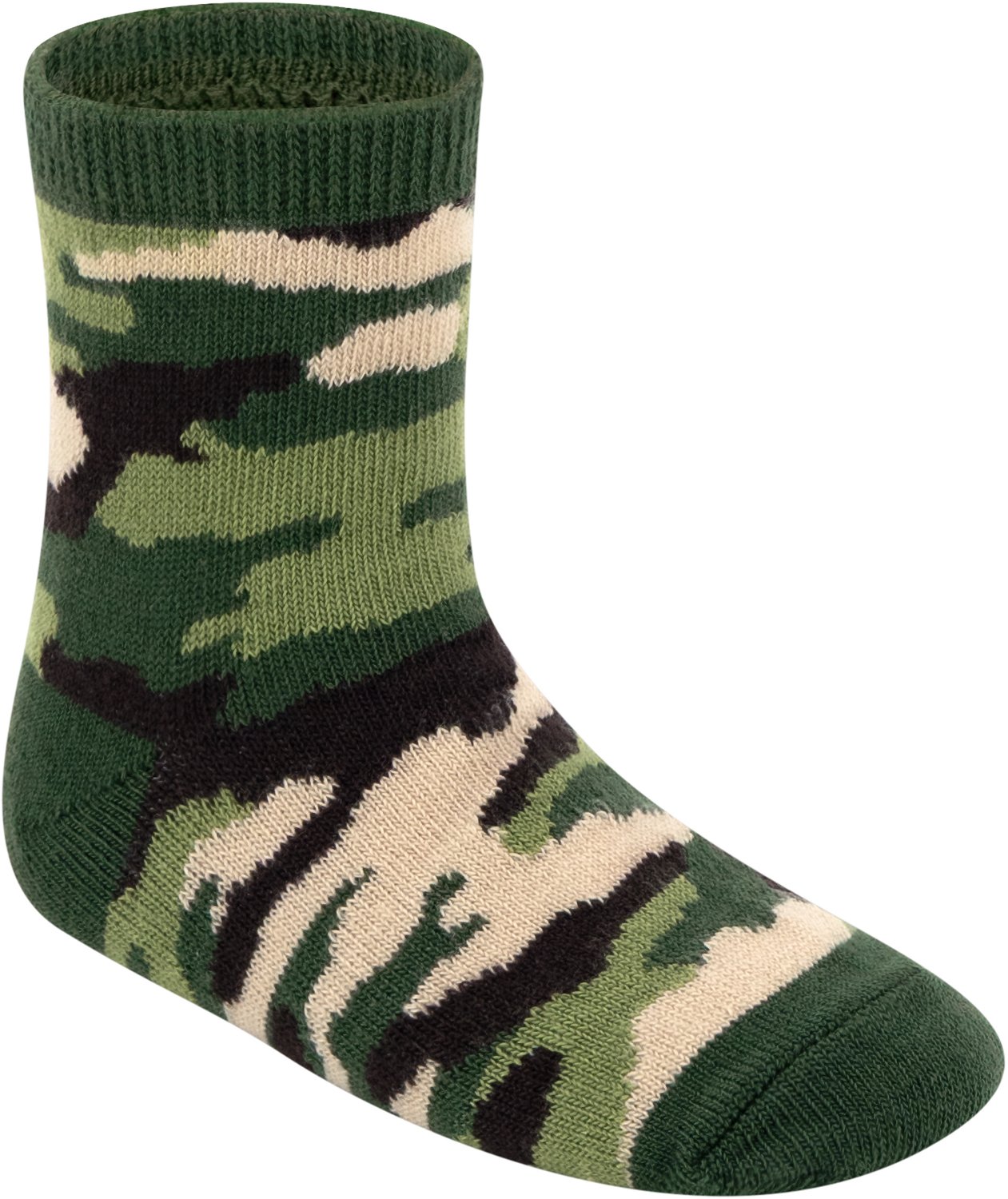 BCG Kids’ Camo Stripe Quarter Socks 6-Pack - view number 2
