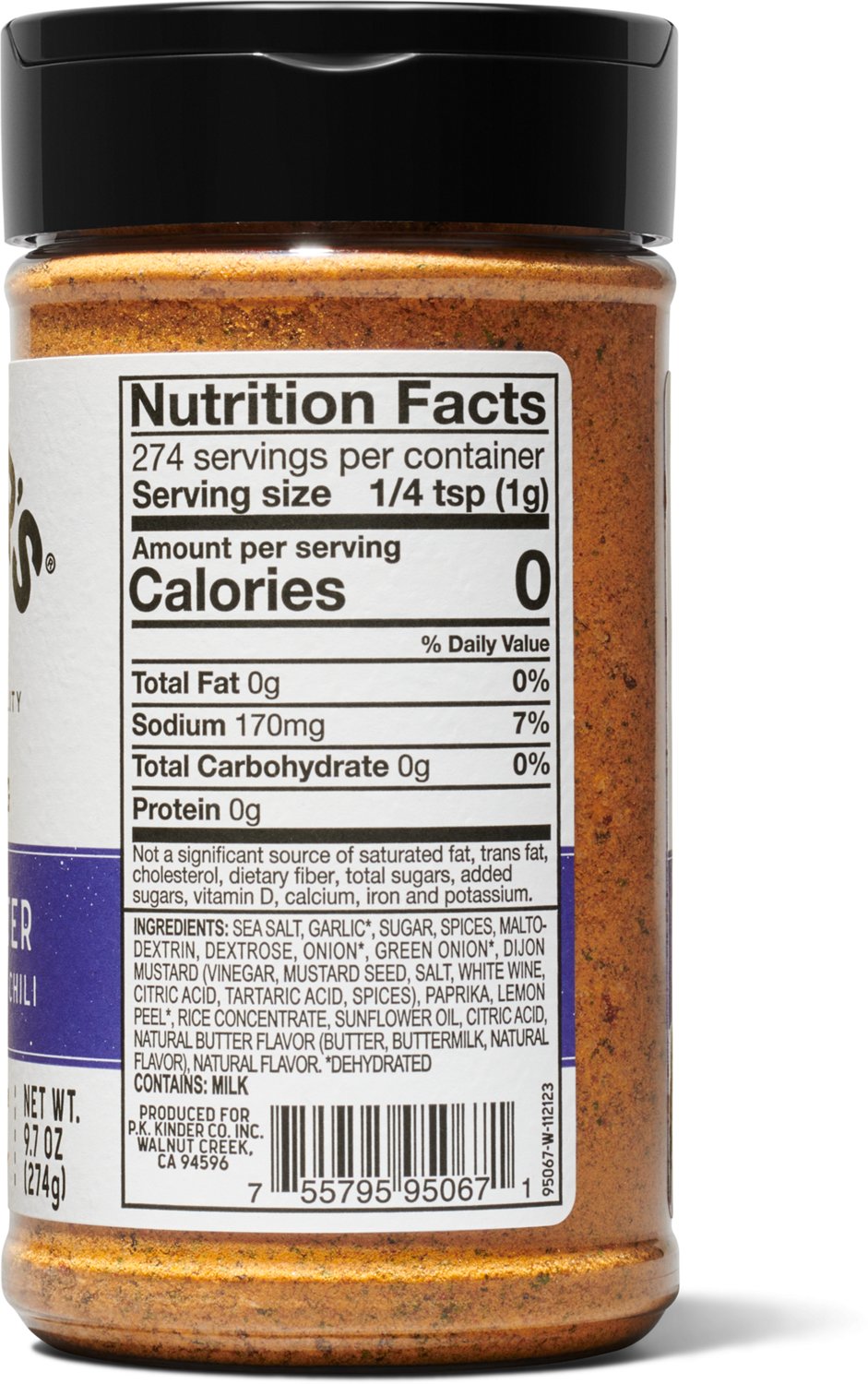 Kinder's Cowboy Butter Seasoning 9.7 oz - view number 6